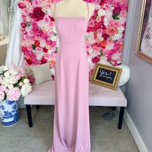 Watters #05800 | Morganite Bridesmaid Dress